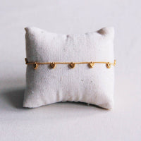 Mini Hearts Charm Bracelet - Gold - additional view 2