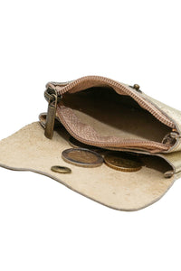 Luce Metallic Leather Wallet - Gold - additional view 3